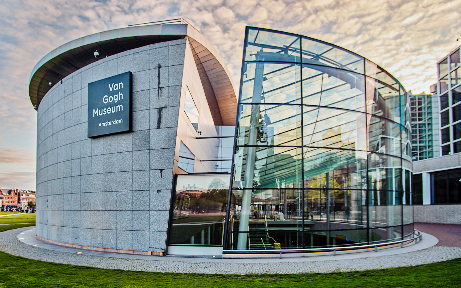 Van Gogh Museum building in Amsterdam